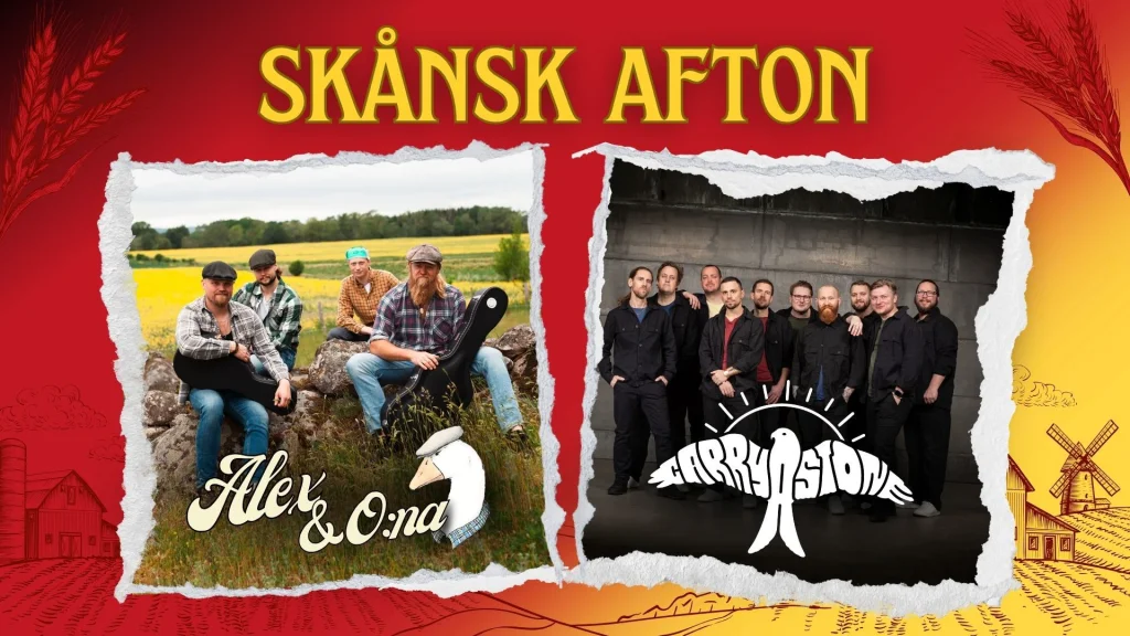Skånsk afton – Alex & O:na + Carry a Stone