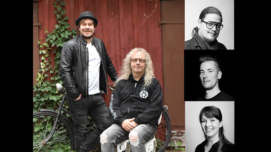 Emil & Jonas med vänner – Anna Renud